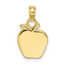 Load image into Gallery viewer, 10K Polished Apple Charm
