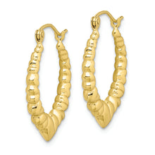 Load image into Gallery viewer, 10k Polished Hollow Classic Earrings
