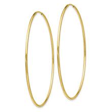 Load image into Gallery viewer, 10k Polished Endless Tube Hoop Earrings
