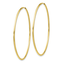 Load image into Gallery viewer, 10k Polished Endless Tube Hoop Earrings
