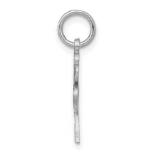 Load image into Gallery viewer, 10k White Gold Solid Open 4-Leaf Clover Charm
