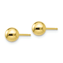 Load image into Gallery viewer, 10k Polished 5mm Ball Post Earrings
