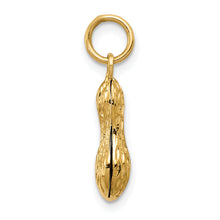 Load image into Gallery viewer, 14k 3D Peanut Charm
