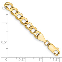 Load image into Gallery viewer, 14k 5.25mm Semi-Solid Curb Chain
