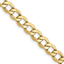 Load image into Gallery viewer, 14k 5.25mm Semi-Solid Curb Chain
