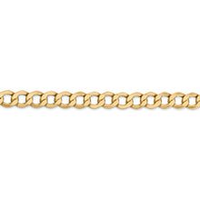 Load image into Gallery viewer, 14k 6.5mm Semi-Solid Curb Chain
