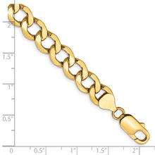 Load image into Gallery viewer, 14k 9mm Semi-Solid Curb Chain
