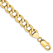 Load image into Gallery viewer, 14k 9mm Semi-Solid Curb Chain
