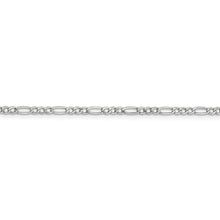 Load image into Gallery viewer, 14k WG 2.5mm Semi-Solid Figaro Chain
