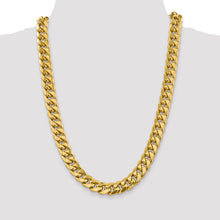 Load image into Gallery viewer, 14k 13.2mm Semi-Solid Miami Cuban Chain
