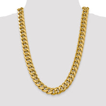 Load image into Gallery viewer, 14k 15mm Semi-Solid Miami Cuban Chain
