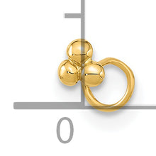 Load image into Gallery viewer, 14K 22 Gauge Polished Nose Ring Body Jewelry
