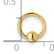 Load image into Gallery viewer, 14k 18 Gauge Cartilage Hoop
