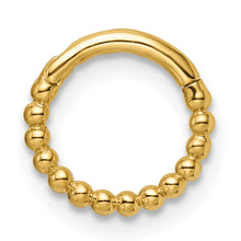 Load image into Gallery viewer, 14k 14 Gauge Beaded Cartilage Ring
