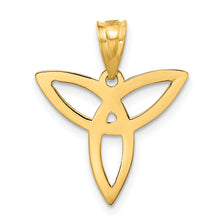 Load image into Gallery viewer, 14k Trinity Symbol Charm
