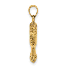Load image into Gallery viewer, 14k 3-D Nefertiti Pendant
