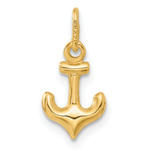 Load image into Gallery viewer, 14k Anchor Charm
