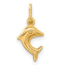 Load image into Gallery viewer, 14k Dolphin Charm

