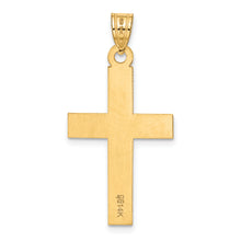 Load image into Gallery viewer, 14K Polished Cross Charm
