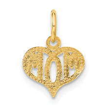 Load image into Gallery viewer, 14k MOM Heart Charm
