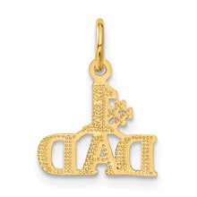 Load image into Gallery viewer, 14k &num;1 DAD Charm
