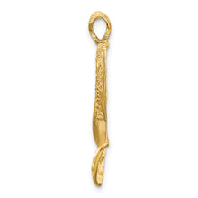 Load image into Gallery viewer, 14k Satin &amp; D/C Nefertiti Charm

