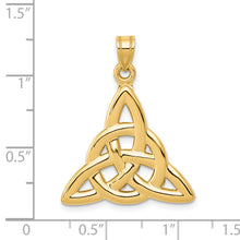 Load image into Gallery viewer, 14k Polished Trinity Knot Pendant
