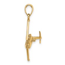 Load image into Gallery viewer, 14k 3-D Jet Charm
