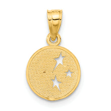 Load image into Gallery viewer, 14k Moon and Stars Pendant
