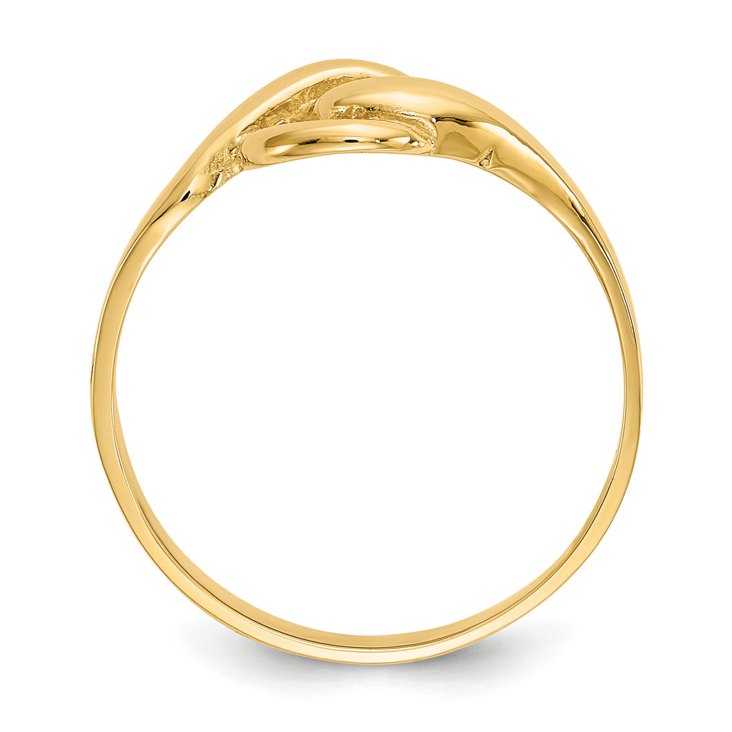 14k Free Form Ring