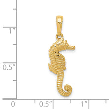 Load image into Gallery viewer, 14K Seahorse Pendant
