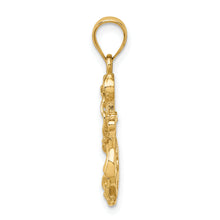 Load image into Gallery viewer, 14K Polished Anchor &amp; Chain Pendant
