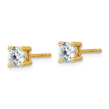 Load image into Gallery viewer, 14K Lab Grown Diamond 3/4ctw VS/SI FGH 4 Prong Earrings
