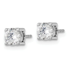 Load image into Gallery viewer, 14k White Gold Lab Grown VS/SI FGH Dia Fashion Earrings
