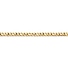 Load image into Gallery viewer, 14k 2.9mm Flat Beveled Curb Chain
