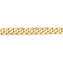 Load image into Gallery viewer, 14k 9.5mm Flat Beveled Curb Chain
