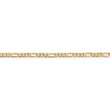 Load image into Gallery viewer, 14k 2.75mm Flat Figaro Chain
