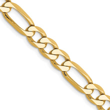 Load image into Gallery viewer, 14k 6.25mm Flat Figaro Chain
