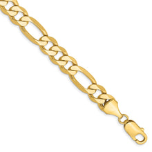 Load image into Gallery viewer, 14k 8.75mm Flat Figaro Chain
