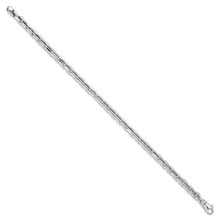 Load image into Gallery viewer, 14k White Gold Polished Chain Bracelet
