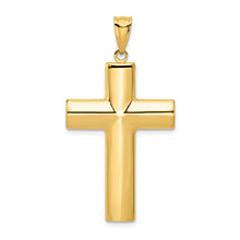 Load image into Gallery viewer, 14k Hollow Cross Pendant
