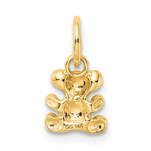 Load image into Gallery viewer, 14k Polished Teddy Bear Charm
