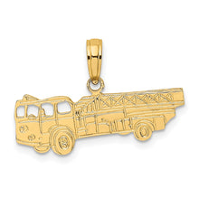 Load image into Gallery viewer, 14k Fire Truck Charm
