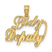 Load image into Gallery viewer, 14k LADY DEPUTY Charm
