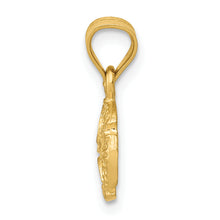 Load image into Gallery viewer, 14K Sand Dollar Pendant
