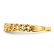 Load image into Gallery viewer, 14k Chain Link Band Ring
