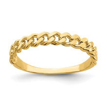 Load image into Gallery viewer, 14k Chain Link Band Ring
