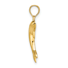 Load image into Gallery viewer, 14k Polished Dolphin Charm
