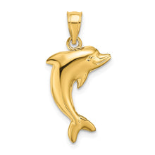 Load image into Gallery viewer, 14k Polished Dolphin Charm
