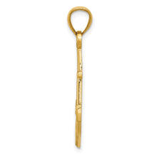 Load image into Gallery viewer, 14K Gold Polished Anchor Pendant
